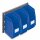 ®RasterPlan Wandschiene Schlitzplatte Set 7 L 460 mm x H 140 mm RAL 7016. 3 x Lagersichtkästen Größe 6.