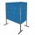 ®RasterPlan Trennwand Doppelfeld 90° L1000 / 2000 mm H1500 mm RAL 5010. Mit 6 ®RasterPlan Lochplatten.