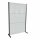 ®RasterPlan Trennwand Einzelfeld L1500 mm H2000 mm RAL 7035. Mit 3 ®RasterPlan Lochplatten.