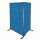 ®RasterPlan Trennwand Doppelfeld 90° L1000 / 1500 mm H2000 mm RAL 5010. Mit 5 ®RasterPlan Lochplatten.
