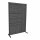 ®RasterPlan Trennwand Einzelfeld L1500 mm H2000 mm RAL 7016. Mit 2 ®RasterPlan Lochplatten 1 ®RasterPlan Schlitzplatte..