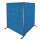 ®RasterPlan Trennwand Doppelfeld 90° 2000 / 2000 mm H2000 mm RAL 5010. Mit 4 ®RasterPlan Lochplatten 4 ®RasterPlan Schlitzplatten.