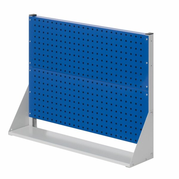 ®RasterPlan Stellwand  Gr.2 einseitig H760 x B1000 x T240 mm RAL 7035/5010.  2 Lochplatten.