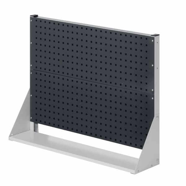 ®RasterPlan Stellwand Gr. 2 einseitig H760 x B1000 x T240 mm 7035/ 7016.  2 Lochplatten.
