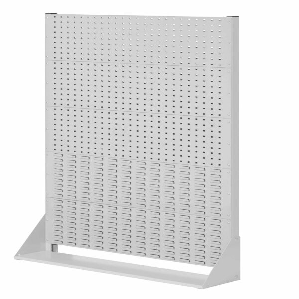 ®RasterPlan Stellwand Gr.5 einseitig H1790 x B1000 x T240 mm RAL 7035.  3 Lochplatten 2 Schlitzplatten.