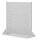 ®RasterPlan Stellwand Gr.5 doppelseitig H1790 x B1000 x T430 mm RAL 7035.  8 Lochplatten 2 Schlitzplatten.