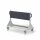 RasterMobil Gr. 2 RAL 7035/7016 H890 x B1000 x T500 mm. 2 Lochplatten.