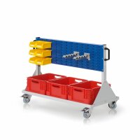 RasterMobil Gr. 2 RAL 7035/5010 H890 x B1000 x T500 mm. 2...