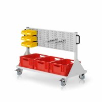 RasterMobil Gr. 2 RAL 7035 H890 x B1000 x T500 mm. 2 x...