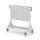 RasterMobil Gr 3 RAL 7035 H1230 x B1000 x T500 mm. 4 Lochplatten.