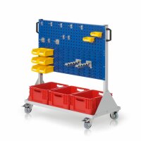 RasterMobil Gr. 3 RAL 7035/5010 H1230 x B1000 x T500 mm....