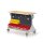 RasterMobil Gr. 2 RAL 7035/7016 H 930 x B 1000 x T 500 mm. 1 x Auflageboden aus Stahlblech inkl. 30 mm starker Multiplex-Werkbankplatte 1 x Werkzeughaltersort. 10-teilig 6 x Lagersichtkästen Größe 6 4 x Lagersichtkästen Größe 7 4 x Lagersichtkästen G