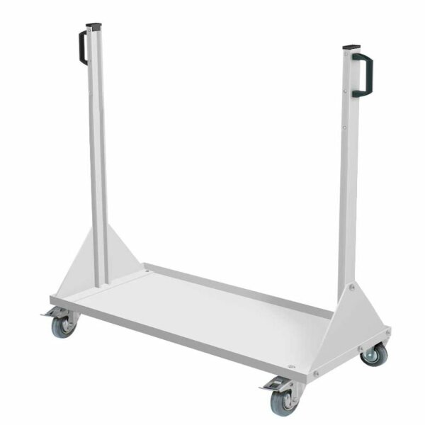 RasterMobil Fahrmodul Gr 3 ohne Platten H1230 x B1000 x T500 mm RAL 7035.