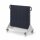 RasterMobil Gr. 3 RAL 7035/7016 H1230 x B1000 x T500 mm. 6 Lochplatten.