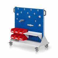 RasterMobil Gr. 3 RAL 7035/5010 H1230 x B1000 x T500 mm....