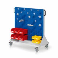 RasterMobil Gr. 3 RAL 7035/5010 H1230 x B1000 x T500 mm....