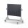 RasterMobil Gr. 4 RAL 7035/7016 H1580 x B1000 x T500 mm. 4 Lochplatten 2 Schlitzplatten.
