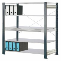 ®RasterPlan Steckregal Grundfeld RAL 7016 Mod 1 2000...