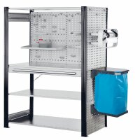 ®RasterPlan Steckregal Grundfeld RAL 7016 Modell 6...