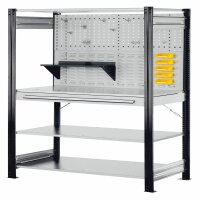 ®RasterPlan Steckregal Grundfeld RAL 7016 Modell 5...