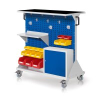 RasterMobil Gr. 3 RAL 7035/5010 H1270 x B1000 x T500 mm....
