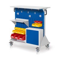 RasterMobil Gr. 3 RAL 7035/5010 H1270 x B1000 x T500 mm....
