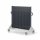 RasterMobil Gr. 4 RAL 7035/7016 H1580 x B1000 x T500 mm. 2 Lochplatten 6 Schlitzplatten.