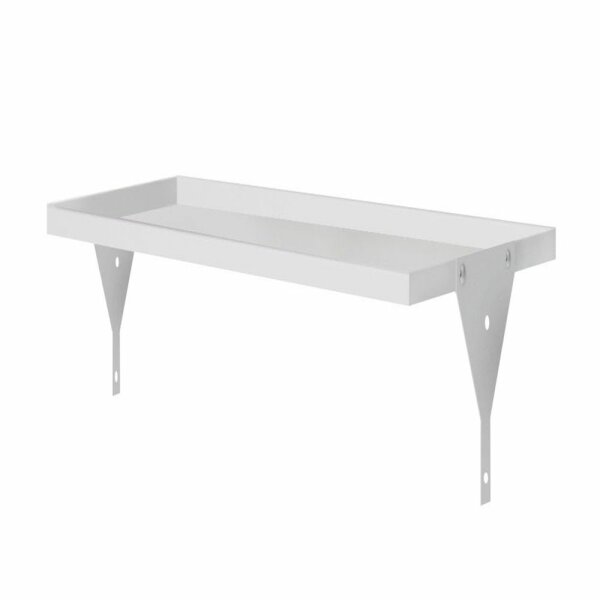 Auflageboden RAL 7035 995 x 500 x 30 mm.