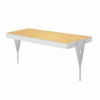 Auflageboden RAL 7035 995 x 500 x 30 mm mit...