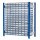 ®RasterPlan Steckregal mit Volumenkästen  Modell 30 2000 x 1000 x 400 mm GF.  Inklusiv 120 Stück 400 x 113 x 85 taubenblau