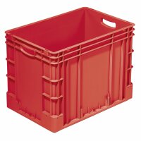 Euro-Transportbehälter rot 600 x 400 x 420 mm.