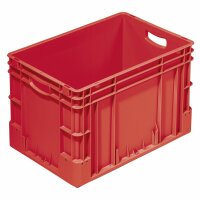 Euro-Transportbehälter rot 600 x 400 x 320 mm.