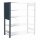 ®RasterPlan Regalseitenwand Schlitzplatte RAL 7016 H1000 x B 450 mm. incl. Befestigung.
