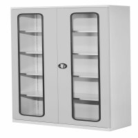 Systemschrank Serie 400 RAL 7035 H1950 x B1000 x T410 mm...