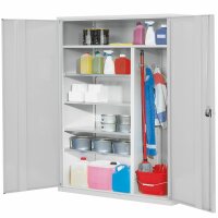 ErgoPlus Putzmittelschrank H 1950 x B 1000 x T 500 mm RAL...