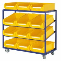 Beistell-und Kommissionierwagen RAL 5010 Modell 24....