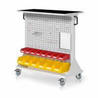 RasterMobil Gr. 3 RAL 7035 H1270 x B1000 x T500 mm. 1 x...