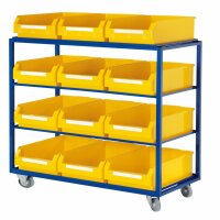 Beistell-und Kommissionierwagen RAL 5010 Modell 18....