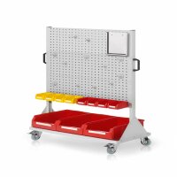 RasterMobil Gr. 4 RAL 7035 H1580 x B1000 x T500 mm. 1 x...
