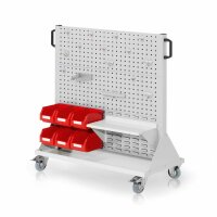 RasterMobil Gr. 3 RAL 7035 H1230 x B1000 x T500 mm. 1 x...