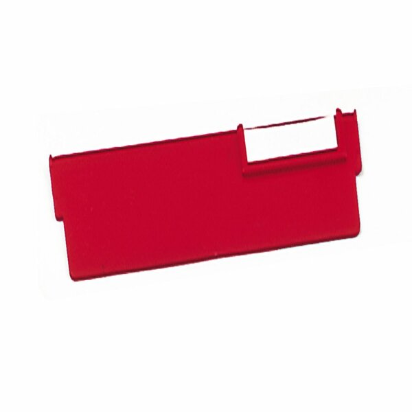 Trennplatte ST rot B 240 x H 65 mm.