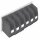 ®RasterPlan Wandschiene Schlitzplatte Set 11 L 920 mm x H 140 mm RAL 7035. 6 x Lagersichtkästen Größe 5.