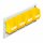 ®RasterPlan Wandschiene Schlitzplatte Set 1 L 460 mm x H 100 mm RAL 7035. 4 x Lagersichtkästen Größe 8.