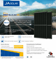 JA Solar 425W AM54D40-GB-410-425 Solarpanel BIFAZIAL,...