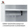 C+P Spind/Garderobenschrank Basis PLUS, 1 Abteil, doppelstöckig 1850/1950 x 300 x 500 mm (HxBxT) RAL 7035 lichtgrau-RAL 7016 anthrazitgrau-Zylinderschloss-Füße