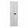 Bisley Flügeltürenschrank Universal, 4 Fachböden, 5 OH, B 600 mm, Farbe lichtgrau