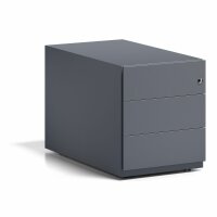 Rollcontainer Note™ mit Griffleiste, 3...