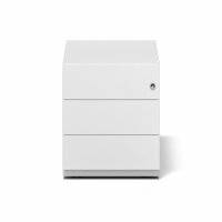 Rollcontainer Note™ mit Griffleiste, 3...