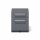 Rollcontainer Note™ mit Griff, 1 Universalschublade, 1 HR-Schublade, Farbe anthrazitgrau