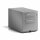 Rollcontainer Note™ mit Griff, 1 Universalschublade, 1 HR-Schublade, Farbe silber
